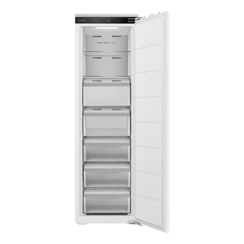 Hisense FT3B213SAWE congelador Congelador vertical Integrado 235 L Acero