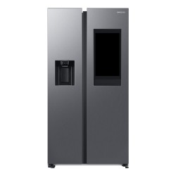 Samsung Frigorífico Americano Family Hub 2 puertas 178 cm 614L Clase E Inox RS6HDG883ES9EF