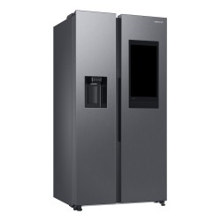 Samsung Frigorífico Americano Family Hub 2 puertas 178 cm 614L Clase E Inox RS6HDG883ES9EF