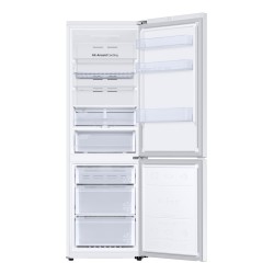 Samsung Frigorífico Combi AI 185cm 344L Clase D Blanco RB34C675DWW EF