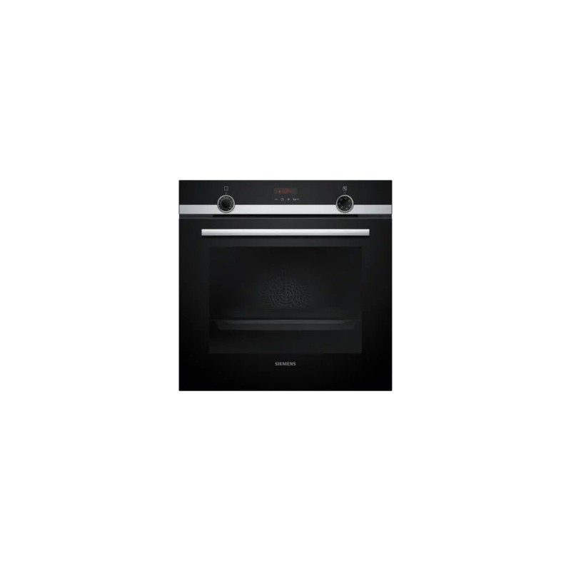 Siemens iQ300 HB574AER3 horno 71 L Negro, Acero inoxidable