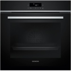 Siemens iQ300 HB572AES3 horno 71 L Negro, Acero inoxidable