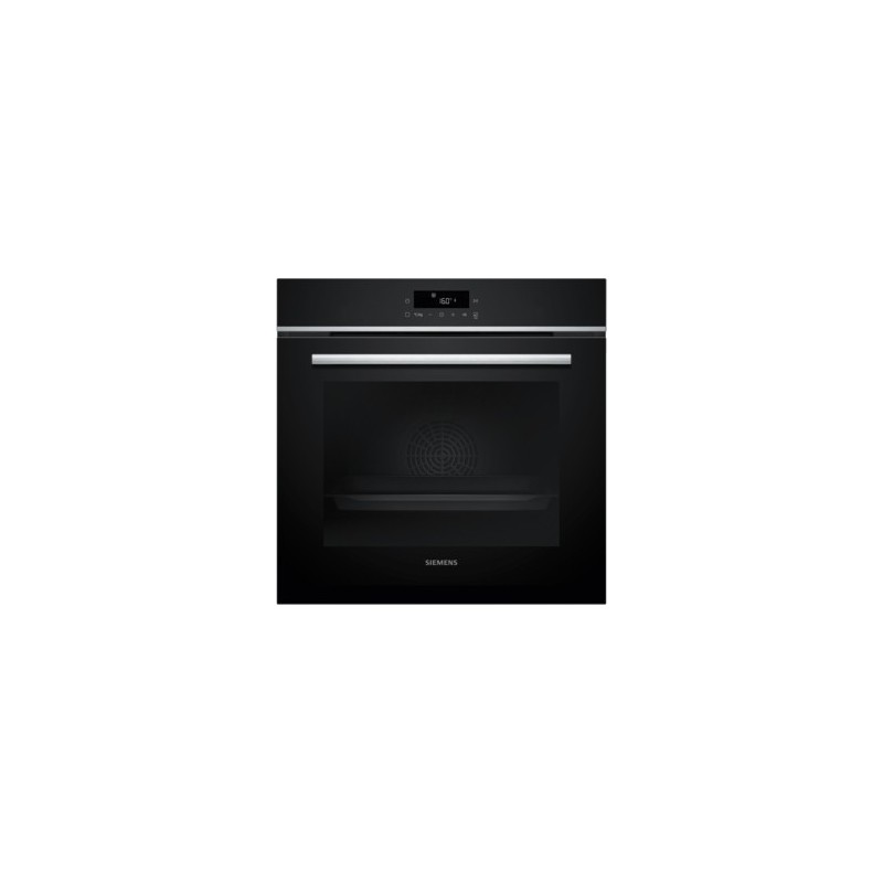 Siemens iQ300 HB572AES3 horno 71 L Negro, Acero inoxidable