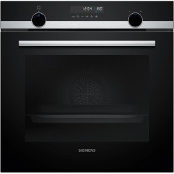 Siemens iQ500 HB578GES3 horno 71 L Negro, Acero inoxidable