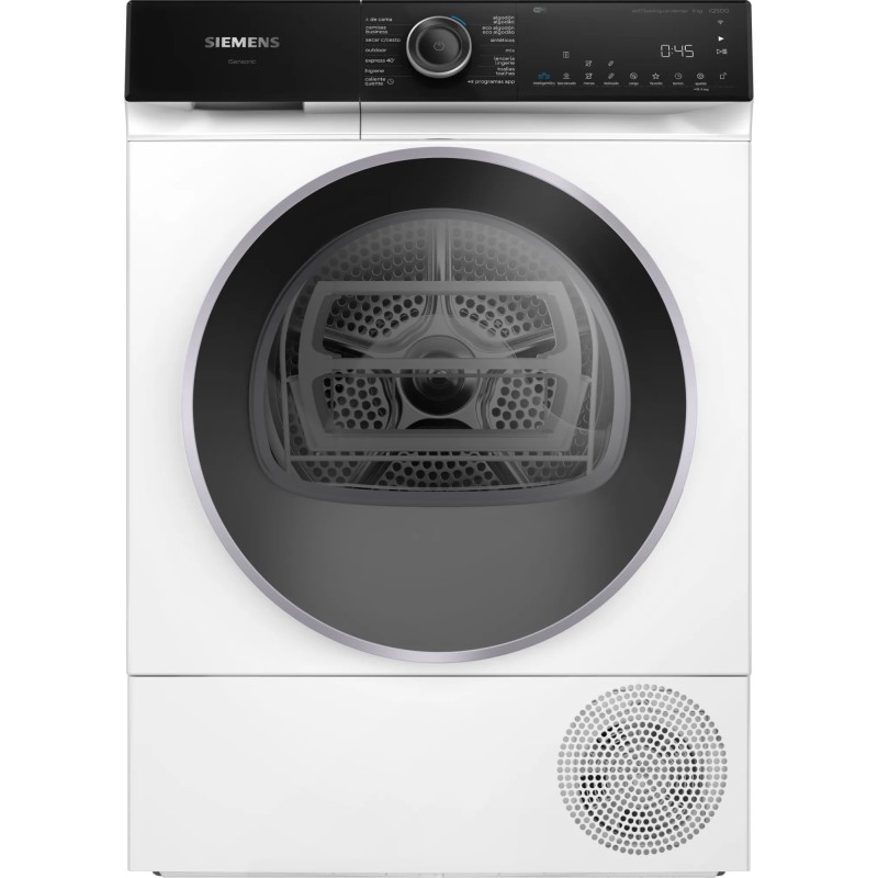 Siemens iQ500 WQ45H2A0ES secadora Independiente Carga frontal 9 kg Blanco