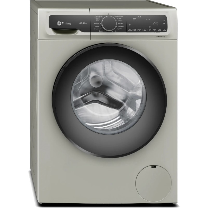 Balay 3TS495XS lavadora Carga frontal 9 kg 1351 RPM Acero inoxidable