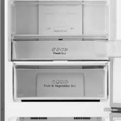 Aspes AC2601ENFDX nevera y congelador Independiente 336 L Acero inoxidable