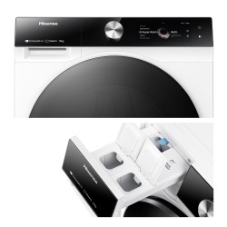 Hisense WF7S1247BW lavadora Carga frontal 12 kg 1400 RPM Blanco