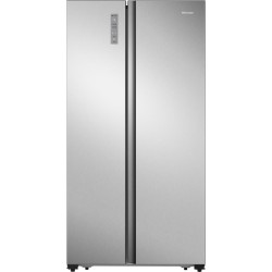 Hisense RS677N4ACC nevera puerta lado a lado Independiente 519 L Acero inoxidable