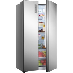 Hisense RS677N4ACC nevera puerta lado a lado Independiente 519 L Acero inoxidable