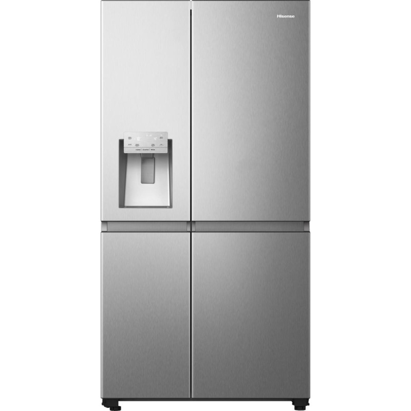 Hisense RS818N4TIC nevera puerta lado a lado Independiente 632 L Acero inoxidable