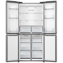 Hisense RQ5P470SEIE nevera puerta lado a lado Independiente 499 L Acero inoxidable