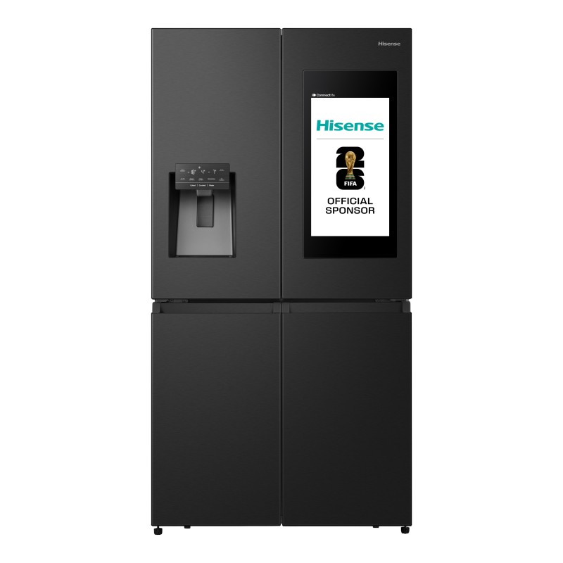 Hisense RQ760N4IFE nevera puerta lado a lado Independiente 577 L Negro