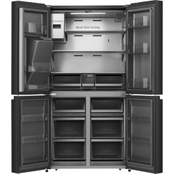 Hisense RQ760N4IFE nevera puerta lado a lado Independiente 577 L Negro