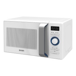 SVAN SMW2800DGB microondas Plata, Blanco Microondas con grill Encimera 20 L 800 W