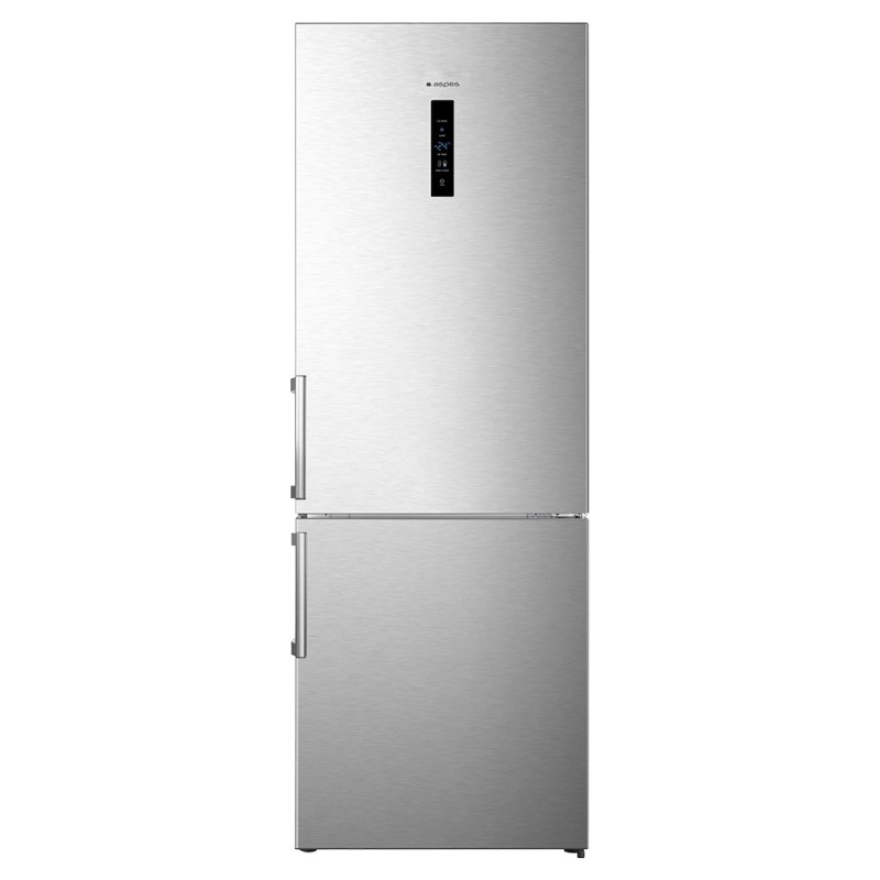 Aspes AC2700ENFIX nevera y congelador Independiente 495 L Acero inoxidable