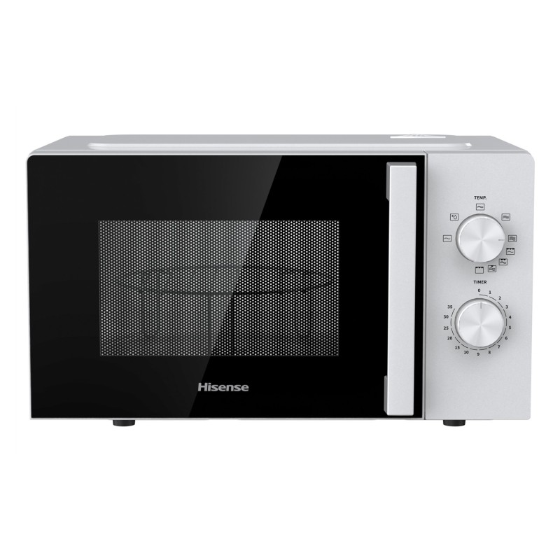 Hisense H20MOWP1HG Blanco Microondas combinado Encimera 20 L 700 W