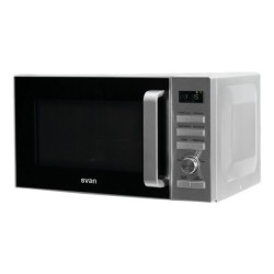 SVAN SMWC23900DGN microondas Negro, Acero inoxidable Microondas con grill Encimera 23 L 900 W