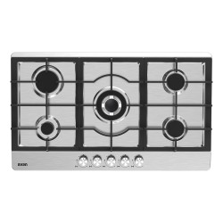SVAN SGW5900X hobs Acero inoxidable Integrado 86 cm Encimera de gas 5 zona(s)