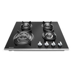 SVAN SGW4600N hobs Negro Integrado 60 cm Encimera de gas 4 zona(s)