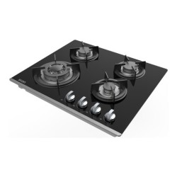 SVAN SGW4600N hobs Negro Integrado 60 cm Encimera de gas 4 zona(s)
