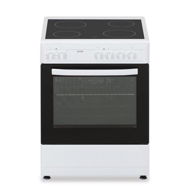 SVAN SKV4600 cocina Cocina independiente Eléctrico Halógeno Blanco