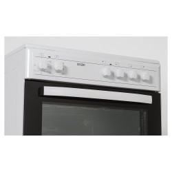 SVAN SKV4600 cocina Cocina independiente Eléctrico Halógeno Blanco