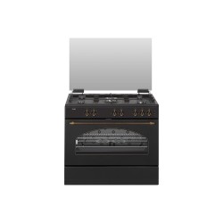 SVAN SKGW5900RN cocina Cocina independiente Gas Encimera de gas Negro