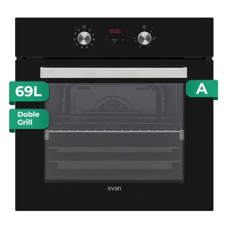 SVAN SHM10700DCN horno 69 L 3100 W Negro