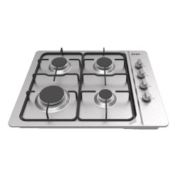SVAN SG4600X hobs Acero inoxidable Integrado 60 cm Encimera de gas 4 zona(s)