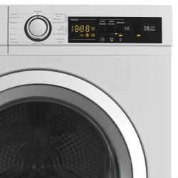 Aspes ASC800BD secadora Independiente Carga frontal 8 kg Blanco
