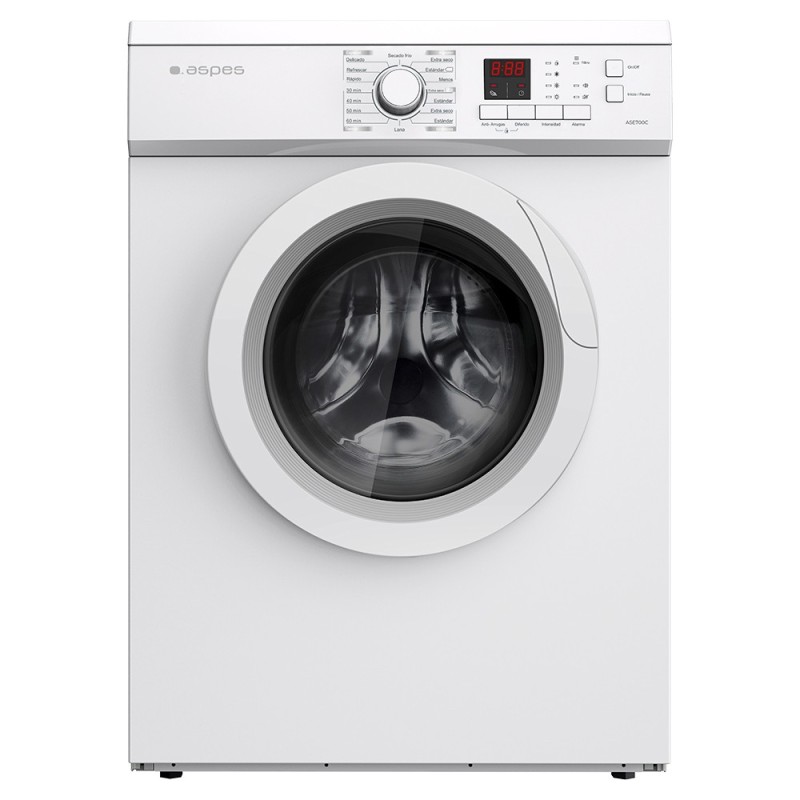 Aspes ASE700C secadora Independiente Carga frontal 7 kg Blanco