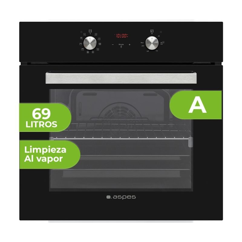 Aspes AHM10700DCN horno 69 L 3100 W Negro