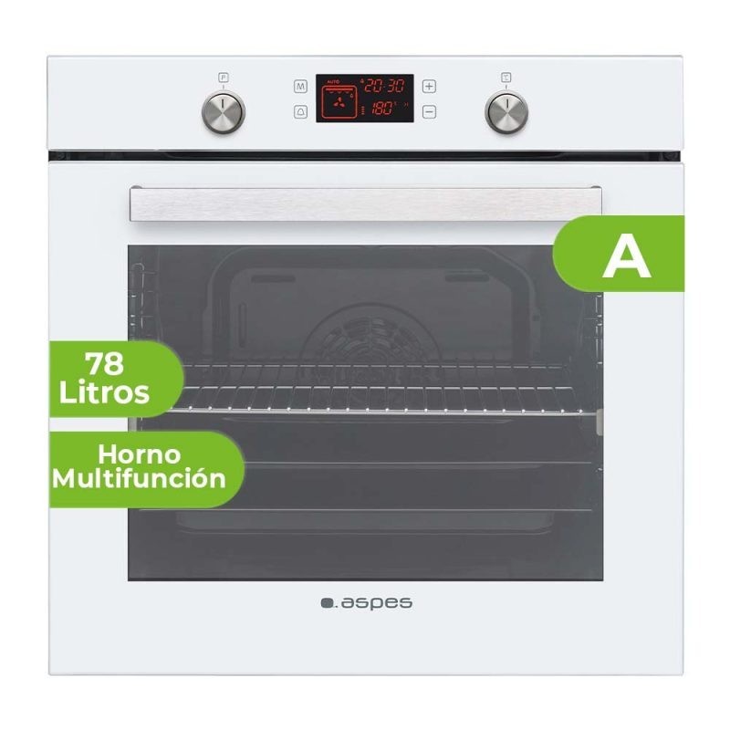 Aspes AHM10800DCCB horno 78 L 3100 W Blanco