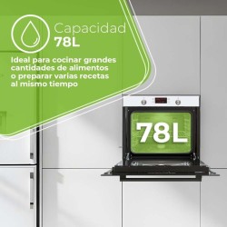 Aspes AHM10800DCCB horno 78 L 3100 W Blanco