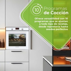 Aspes AHM10800DCCB horno 78 L 3100 W Blanco