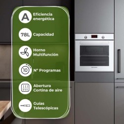 Aspes AHM10800DCCB horno 78 L 3100 W Blanco
