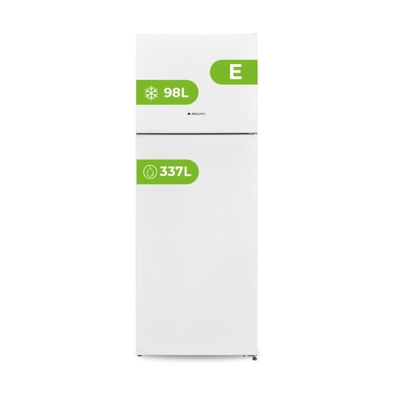 Aspes AF183700ENF nevera y congelador Independiente 435 L Blanco