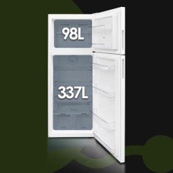Aspes AF183700ENF nevera y congelador Independiente 435 L Blanco