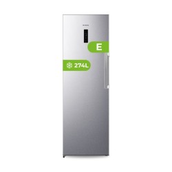 Aspes ACV185600ENFX congelador Congelador vertical Independiente 274 L Acero inoxidable