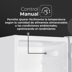 Aspes AR145501E frigorífico Independiente 242 L Blanco