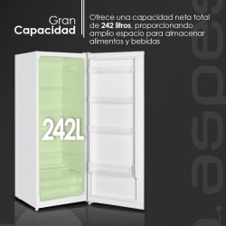 Aspes AR145501E frigorífico Independiente 242 L Blanco