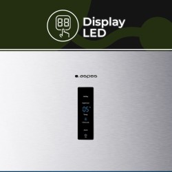 Aspes AR185600ENFX frigorífico Independiente 370 L Acero inoxidable