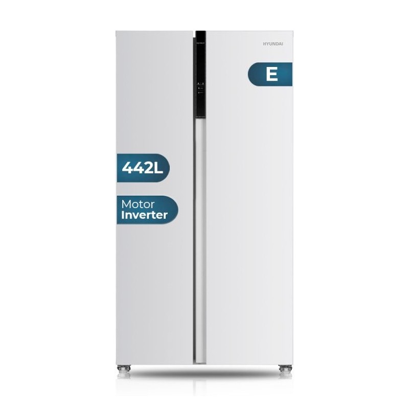 Hyundai HA18900ENF nevera puerta lado a lado Independiente 442 L Blanco