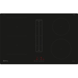 Balay 3EBC983ER hobs Negro Integrado 80 cm 4 zona(s) Campana integrada