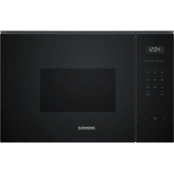 Siemens iQ500 BF525LMB1 microondas Negro Solo microondas Integrado 20 L 800 W