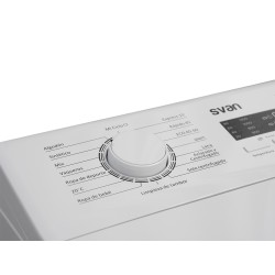 SVAN SLCS8301AI lavadora Carga superior 8 kg 1250 RPM Blanco