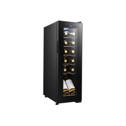 SVAN SVN1200S enfriador de vino Nevera de vino Independiente Negro 12 botella(s)