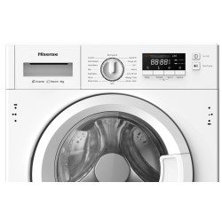 Hisense WF3M841BWIES lavadora Carga frontal 8 kg 1350 RPM Blanco