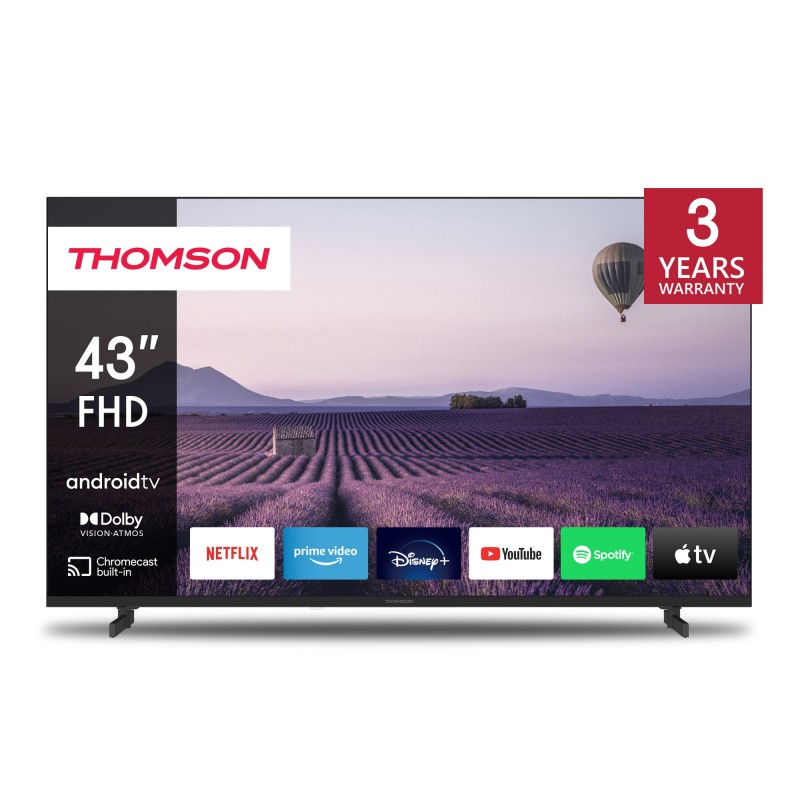 Thomson Android TV 43'' FHD 109,2 cm (43") Full HD Smart TV Negro
